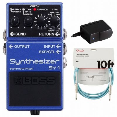 BOSS SY-1000 ギターシンセサイザー（本体・アダプターのみ） BOSS / SY-1 Synthesizer［純正ACアダプター同時購入セット