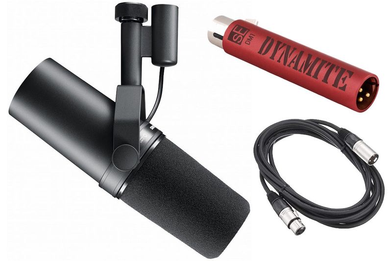 SHURE シュア / SM7B [DM1 DYNAMITE ＆ マイクケーブルセット！] スタジオマイクロフォン ダイナミックマイク