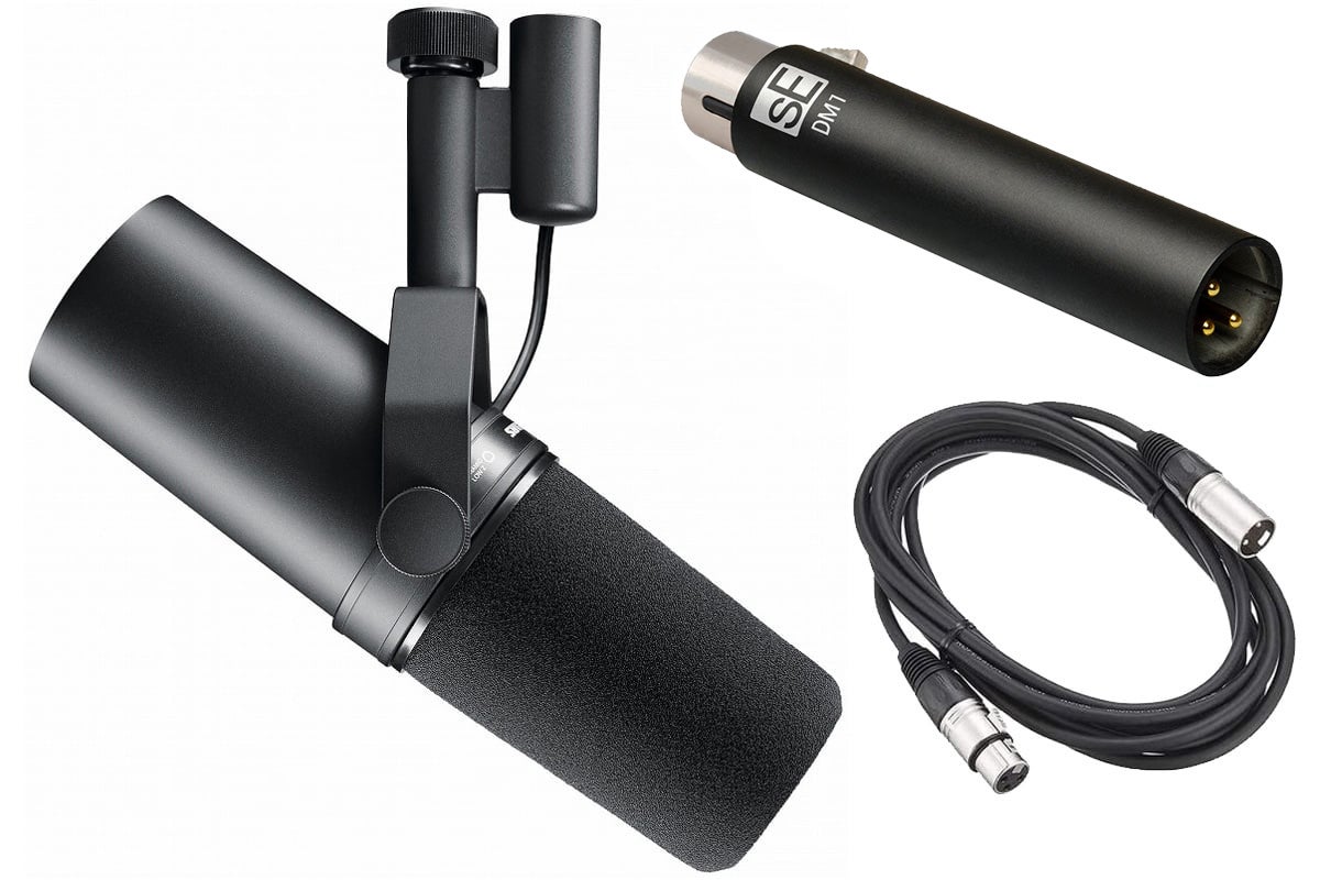 SHURE シュア / SM7B [DM1 DYNAMITE Black ＆ マイクケーブルセット