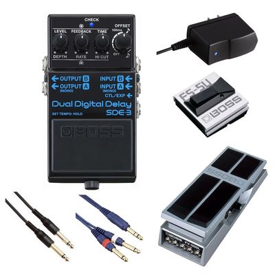 BOSS / SDE-3 Dual Digital Delay ディレイ ボス 純正アダプターPSA