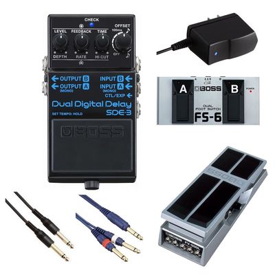 BOSS / SDE-3 Dual Digital Delay ディレイ ボス 純正アダプターPSA