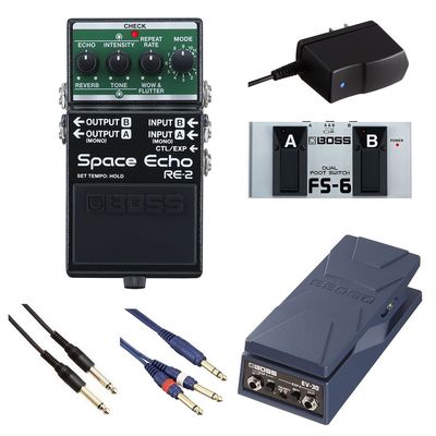BOSS RE-20 エコー・リバーブペダル FS-5U付き BOSS / RE-2 Space Echo エコー RE2 ボス ギター エフェクター[自由