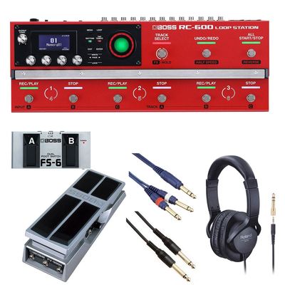 BOSS RC-1 Loop Station & FS-6 セット BOSS / RC-600 ルーパー [自由自在にサウンドメイクセット] FS-6 + FV