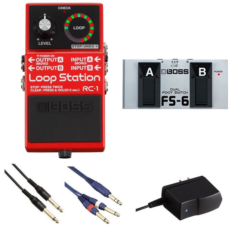BOSS / RC-1 Loop Station[自由自在にサウンドメイクセット] FS-6 PSA