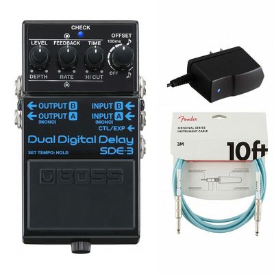 BOSS / SDE-3 Dual Digital Delay ディレイ ボス 純正アダプターPSA
