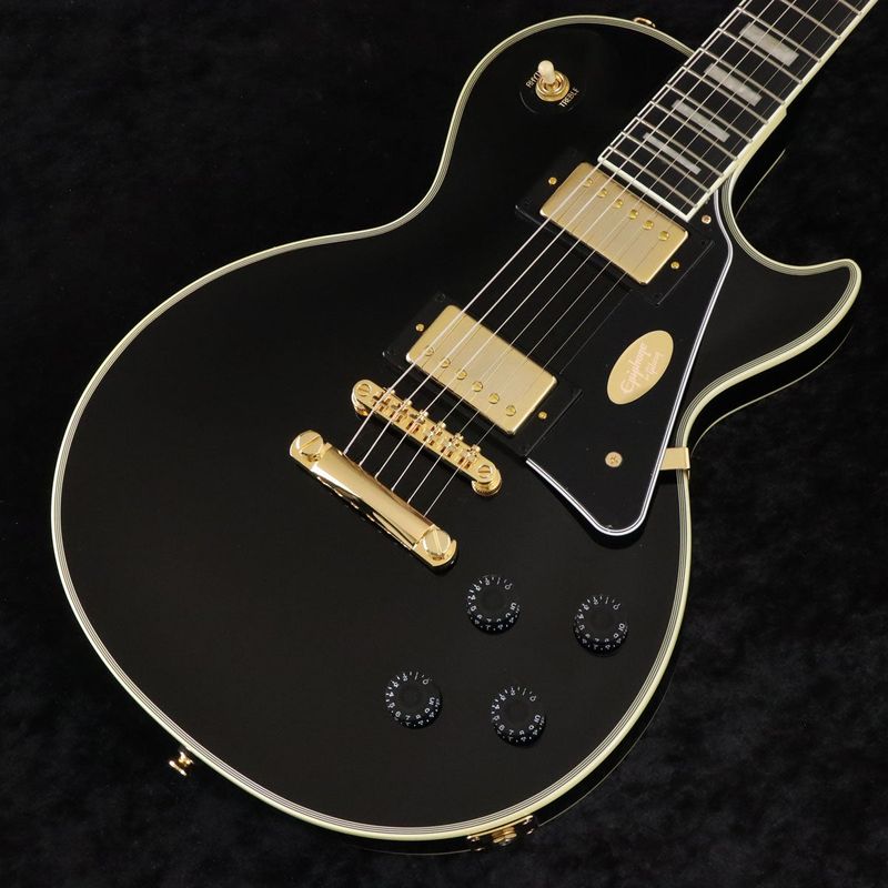 Epiphone / Inspired by Gibson Les Paul Custom Ebony【2NDアウトレット特価】 【御茶ノ水本店】