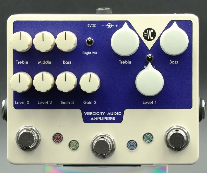 2つのエミュレーターが一つの筐体に!] Verocity Effects Pedals