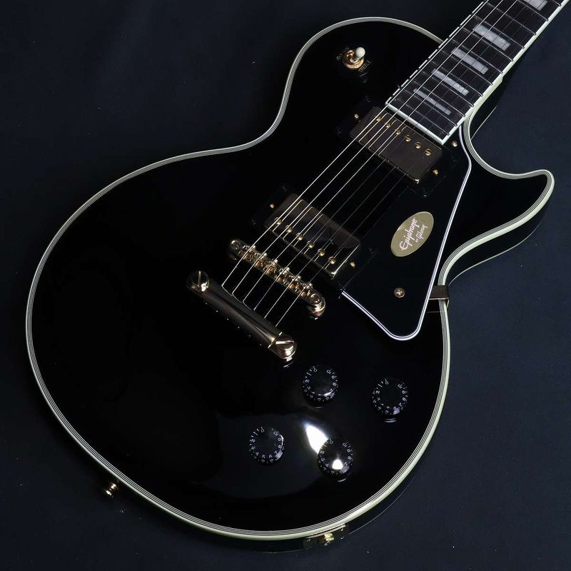 Epiphone / Inspired by Gibson Les Paul Custom Ebony 【横浜店】【S