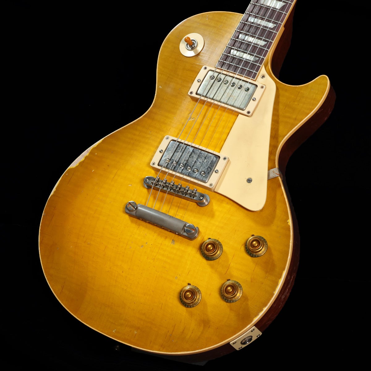 Gibson Custom / Murphy Lab 1959 Les Paul Standard Reissue Heavy Aged Green Lemon Fade 【중량: 4.05kg】 사진 2
