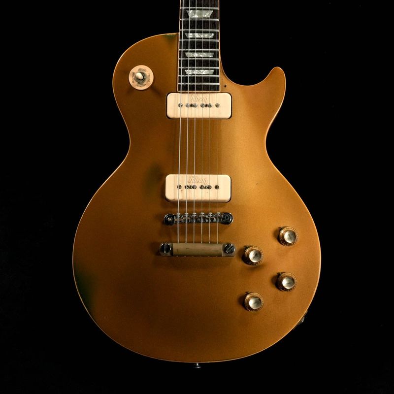 【Vintage】Gibson / 1972 Les Paul Deluxe Gold Top Mod  【渋谷店】《05VG》