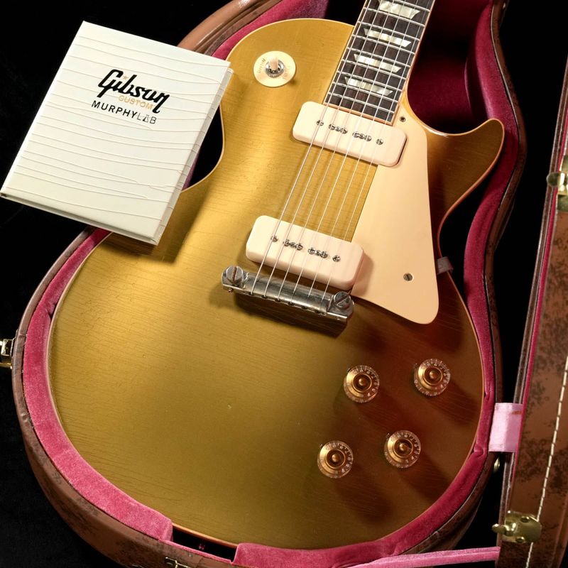 【中古】Gibson Custom Shop / Murphy Lab 1954 Les Paul Standard Light Aged Double Gold 【渋谷店】