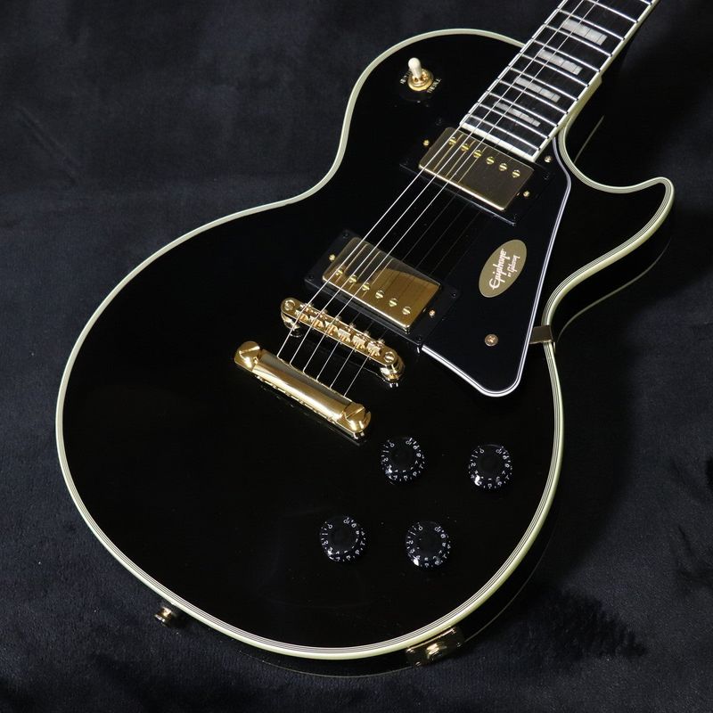 Epiphone / Inspired by Gibson Les Paul Custom Ebony エピフォン