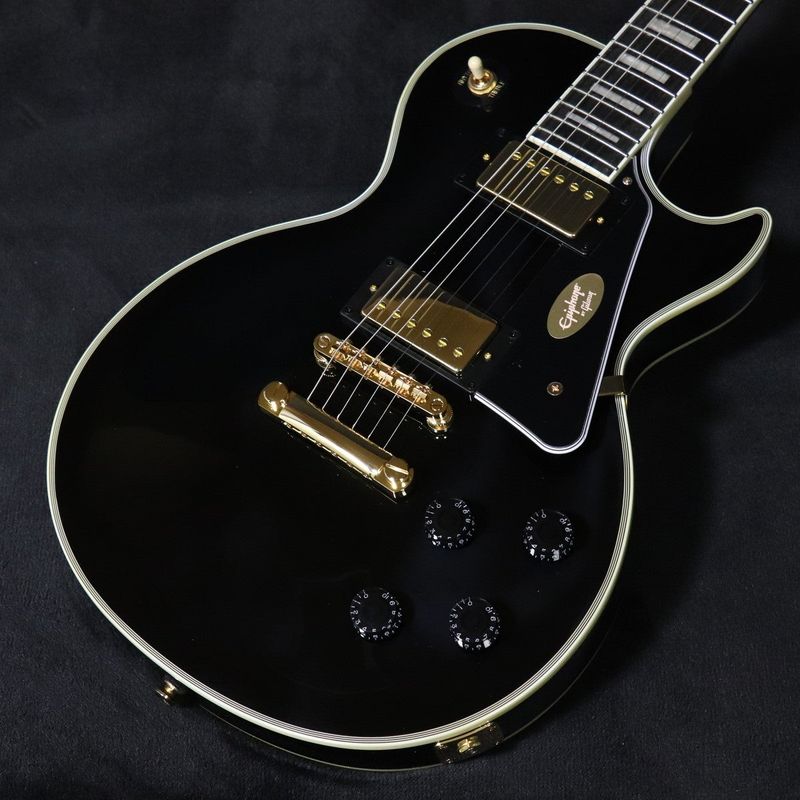 Epiphone / Inspired by Gibson Les Paul Custom Ebony 【2ND
