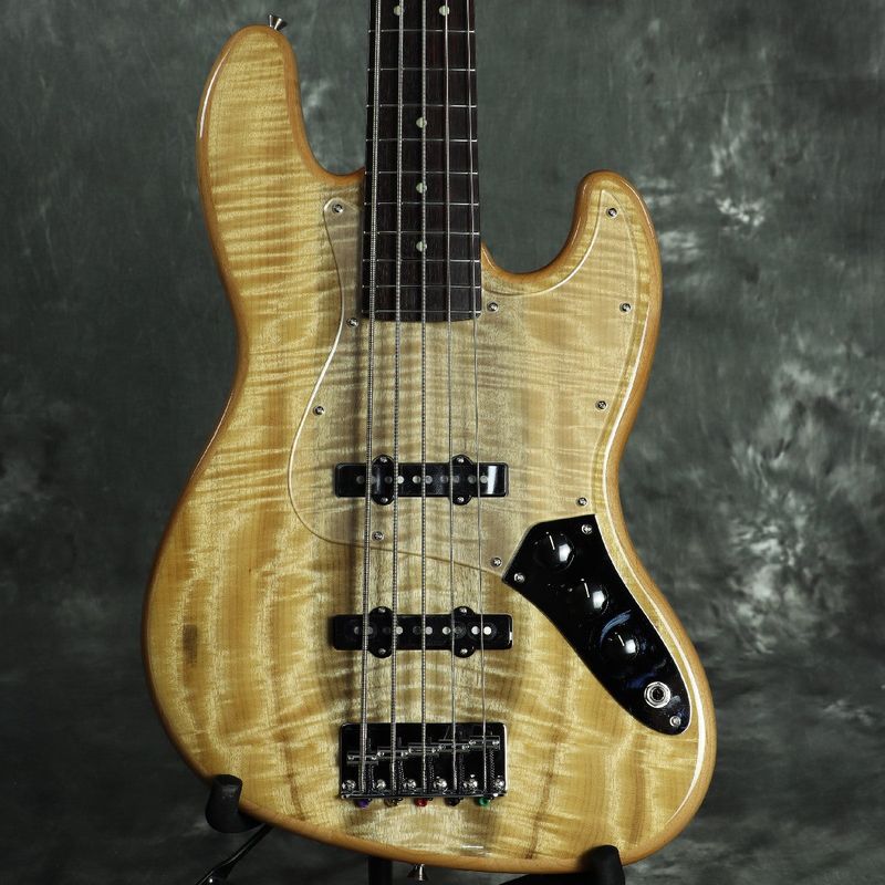 Fender / ISHIBASHI FSR MIJ Hybrid II Jazz Bass V Myrtle Top Alder Back Natural フェンダー [5弦ベース]【4.57kg】[S/N JD26017166]
