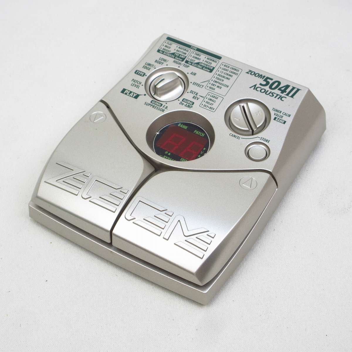 中古】ZOOM / 504II Acoustic Effects Pedal アコースティックギター用