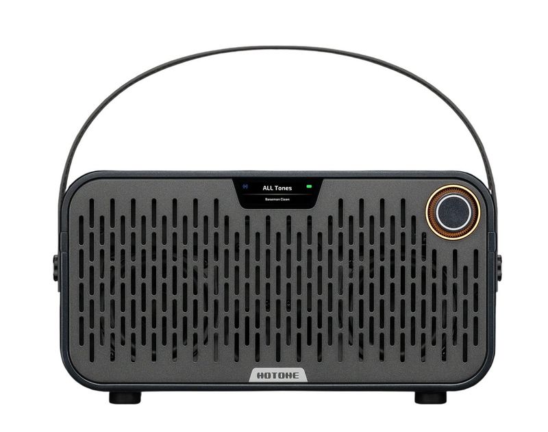 【新製品】[定格出力20W/さまざまな楽器に対応するポータブルモデリングアンプ]  HOTONE / Pulze Jr. Black パルズ・ジュニア ブラック AP-20BK ポータブル・モデリングアンプ ホットーン【国内正規品】