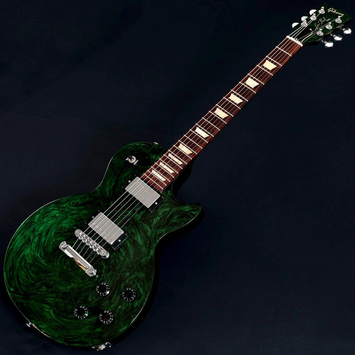 中古】Gibson USA / Anniversary Flood Les Paul Studio Green Swirl