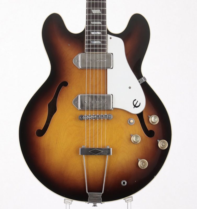 Epiphone CASINO 1983年製 ベージュベラル マツモク 日本製 中古】Epiphone / Casino S(Sunburst)Beige Label/Made in Japan [3.14