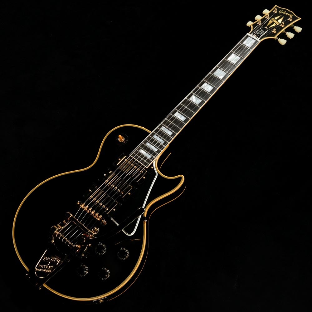 Gibson Custom / Historic Collection 1957 Les Paul Custom Reissue 3 Pickup w/Bigsby VOS Ebony 사진 3