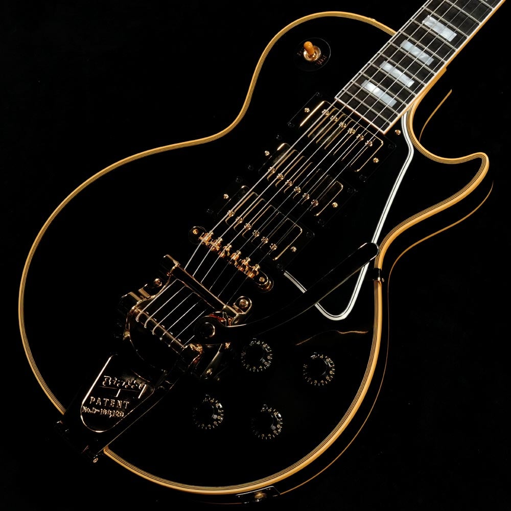 Gibson Custom / Historic Collection 1957 Les Paul Custom Reissue 3 Pickup w/Bigsby VOS Ebony