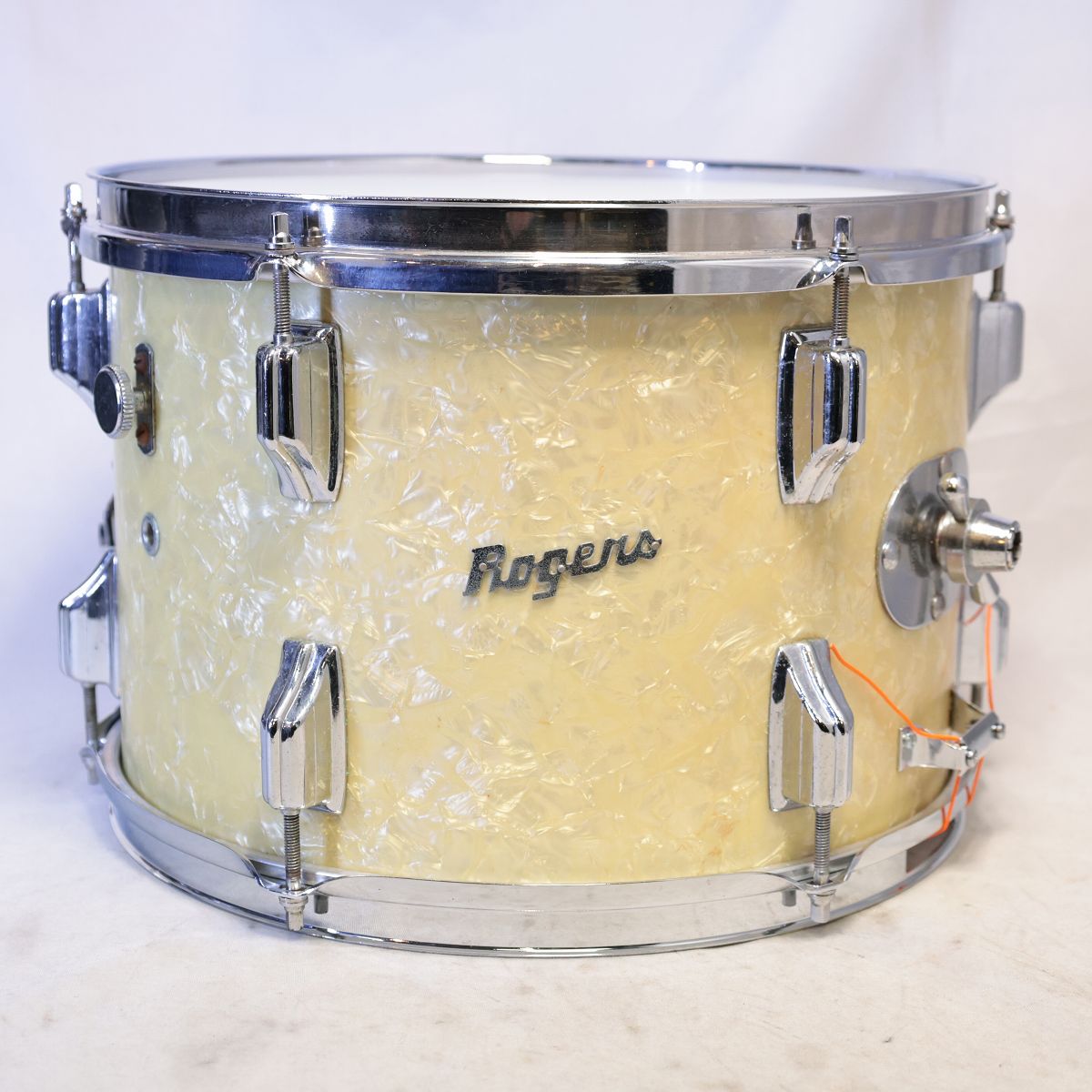 激レア 1920年代製  RUBBER ビンテージ アンティーク 販促品 中古】ROGERS / 60s Holiday TOM改造スネア 13×9インチ 【池袋店