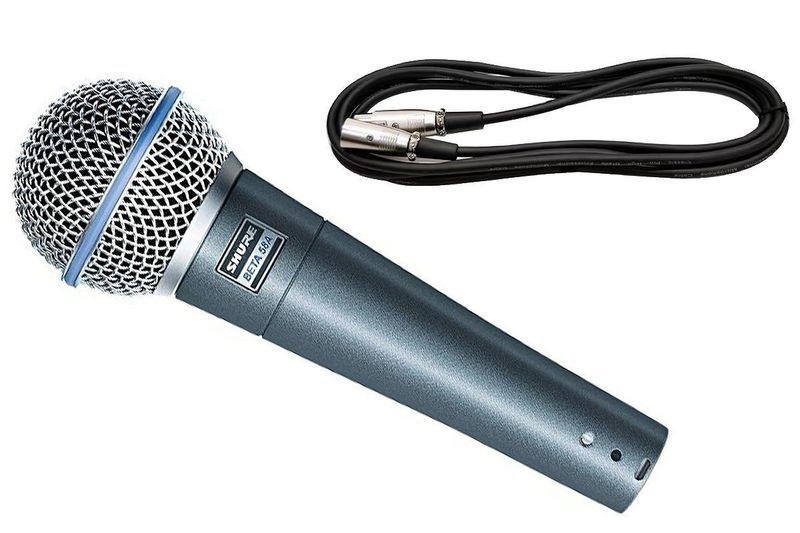 SHURE シュア / BETA 58A-J【3mマイクケーブル セット！】ダイナミックマイク【超定番】【国内正規品2年保証】
