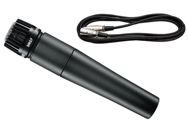 SHURE シュア / SM57-LCE【3mマイクケーブル セット！】ダイナミックマイク【超定番】【国内正規品2年保証】