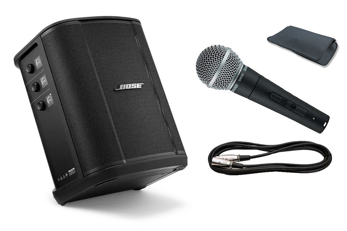BOSE ボーズ / S1 PRO+【SM58 SE ＆ 3mマイクケーブル セット】《当店