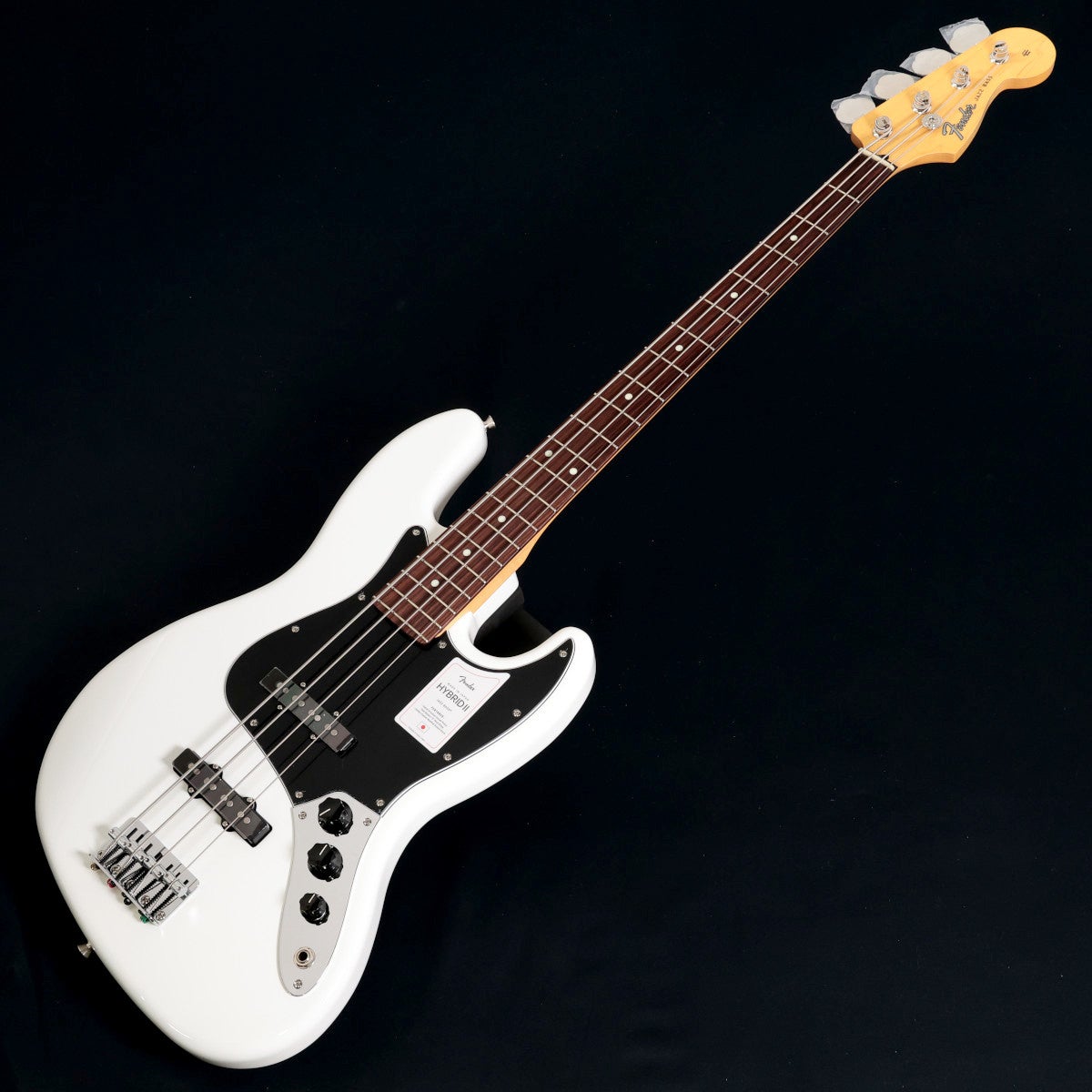 Fender / Made in Japan Hybrid II Jazz Bass Rosewood Arctic White