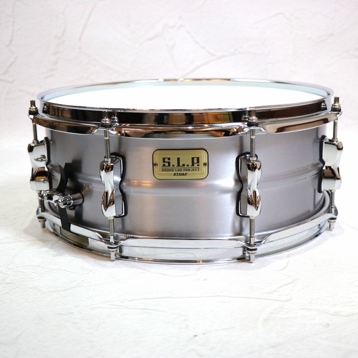 希少•美品　ダイヤモンド　ループラジアルマストDP-LOR TAMA / LAL1455 S.L.P. Classic Dry Aluminum 14x5.5 スネアドラム