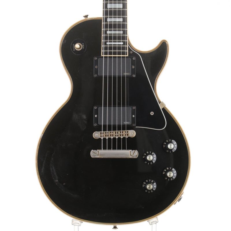 【中古】Gibson / Les Paul Custom Ebony Modified 1991年製【4.59kg】【S/N:90631395】【横浜店】