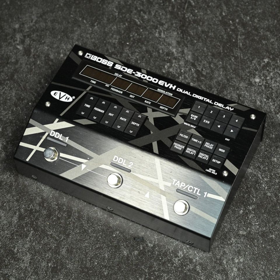 新品同様！BOSS SDE-3000 EVH ボス デジタルディレイ 中古】BOSS / SDE-3000EVH Dual Digital Delay ディレイ ボス