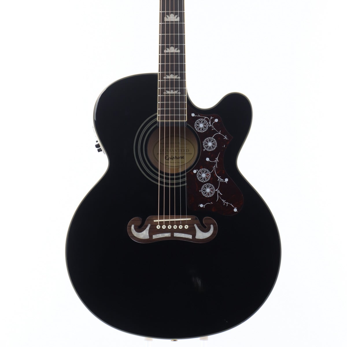 中古】Epiphone / EJ-200SCE Ebony 【梅田店】【9月18日値下げしました