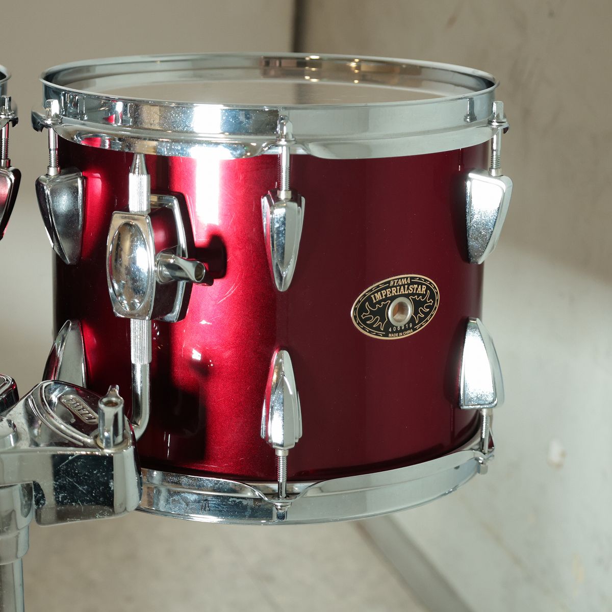 中古】TAMA / IMPERIALSTAR 10/12/14/18 4pcs Kit #vintage red タマ