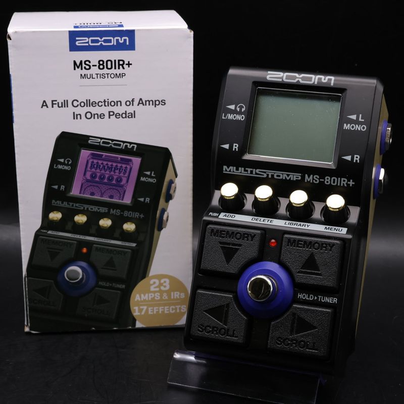 中古】ZOOM / MS-80IR+ MultiStomp マルチストンプ 【福岡店