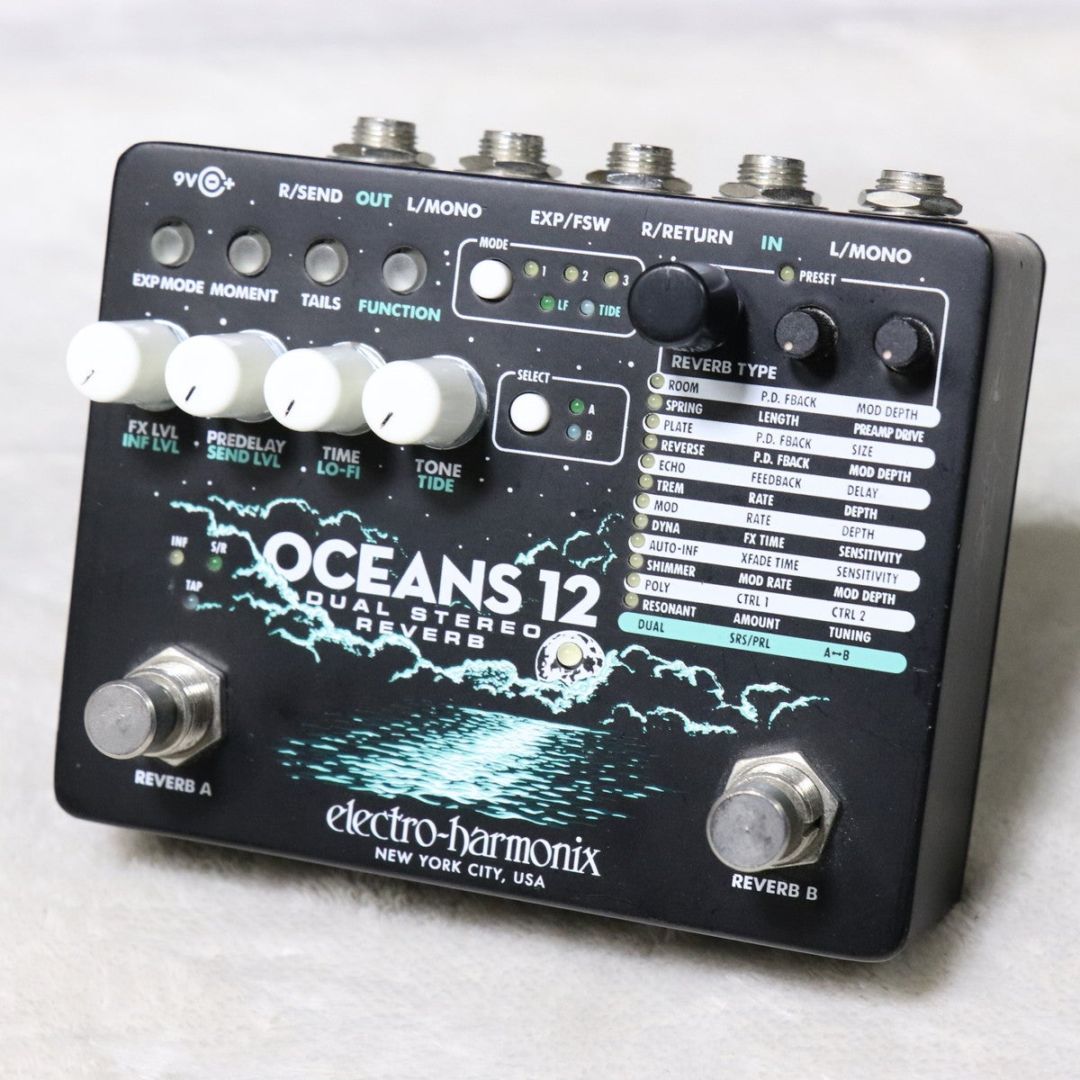 中古】Electro-Harmonix / OCEANS 12 【梅田店】 | リバーブ/エコー