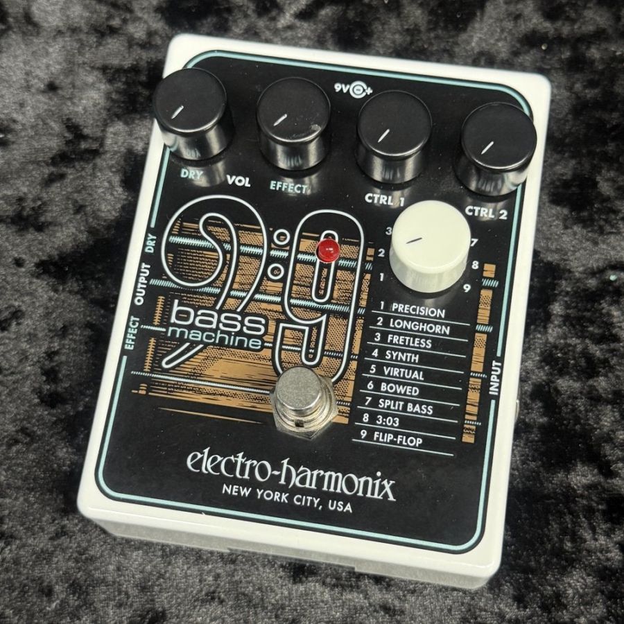 Electro-Harmonix BASS9 エフェクター 箱説付 中古】ELECTRO-HARMONIX / Bass9 Bass Machine 【新宿店】 | ピッチ