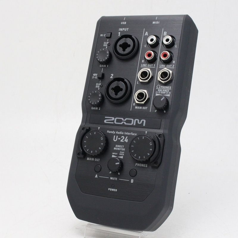 中古】 ZOOM / U-24 Handy Audio Interface 【御茶ノ水本店】 | USB