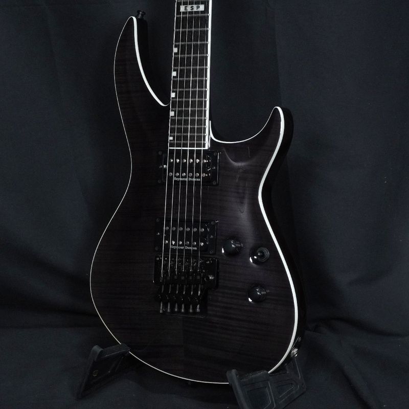 中古】E-II / HORIZON-III FR Floyd Rose -2017- See Thru Black