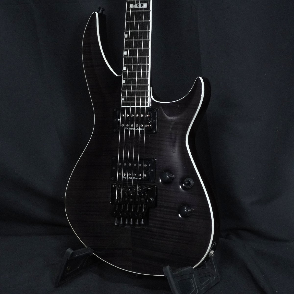 中古】E-II / HORIZON-III FR Floyd Rose -2017- See Thru Black
