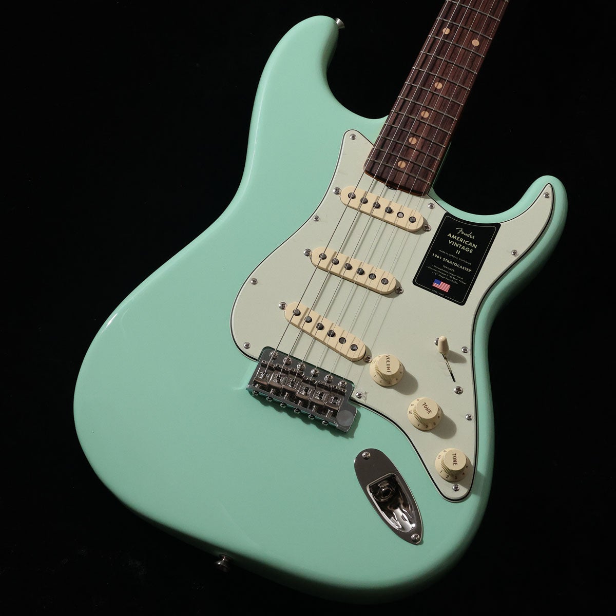 ギター FenderAmericanVintage ii 1961Stratcaster Fender / American Vintage II 1961 Stratocaster Surf Green [新品