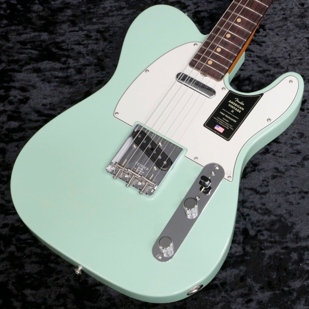 Fender American vintageⅡ 1963 telecaster Fender / American Vintage II 1963 Telecaster Rosewood Surf Green