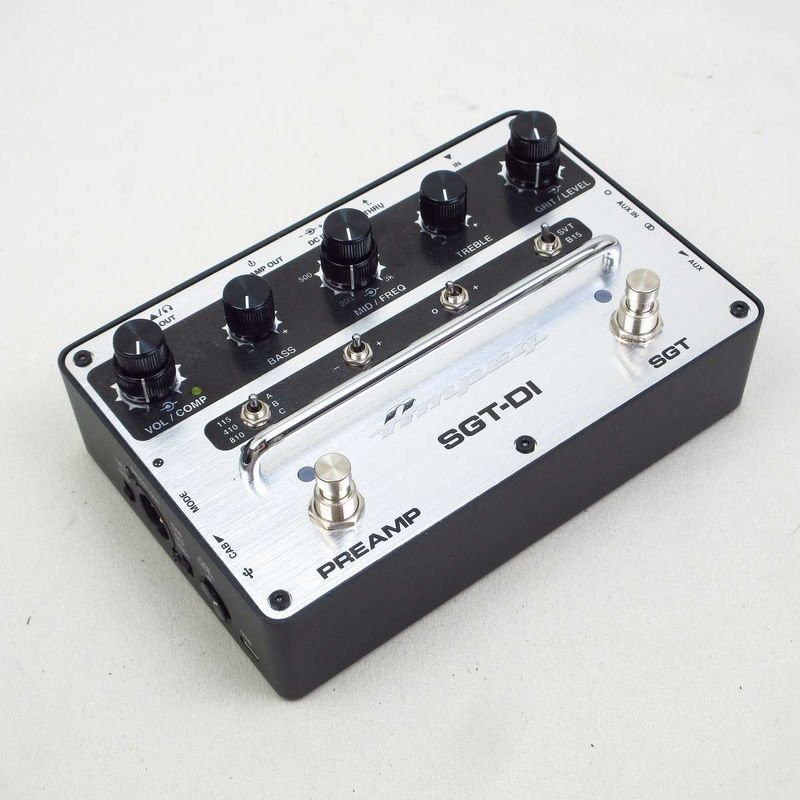 中古】Ampeg / SGT-DI Bass Preamp Pedal/DI ベースプリアンプ 【横浜