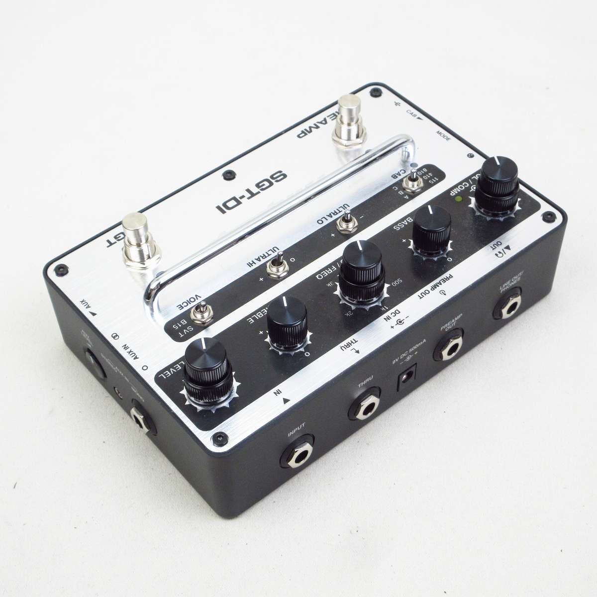 中古】Ampeg / SGT-DI Bass Preamp Pedal/DI ベースプリアンプ 【横浜