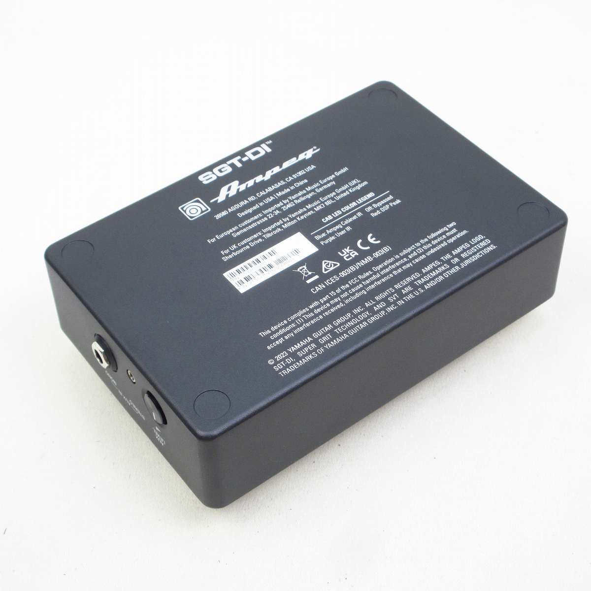 中古】Ampeg / SGT-DI Bass Preamp Pedal/DI ベースプリアンプ 【横浜