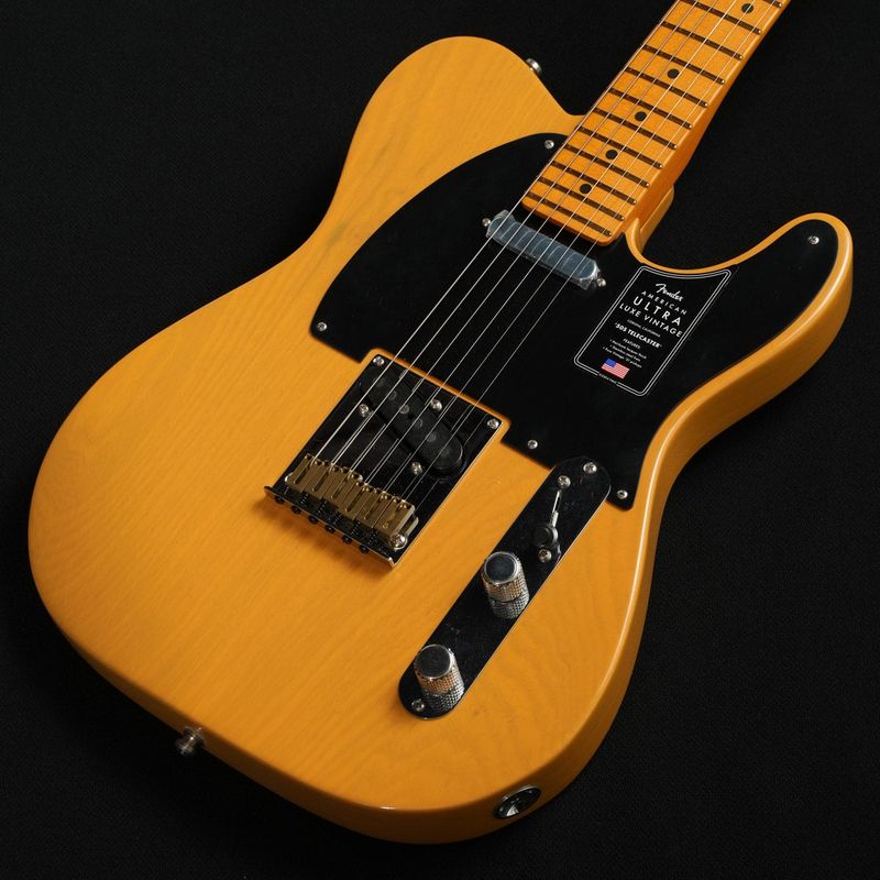 Fender / American Ultra Luxe Vintage ‘50s Telecaster Maple Fingerboard Butterscotch Blonde ≪S/N:US25024114≫ 【アウトレット特価】【心斎橋店】