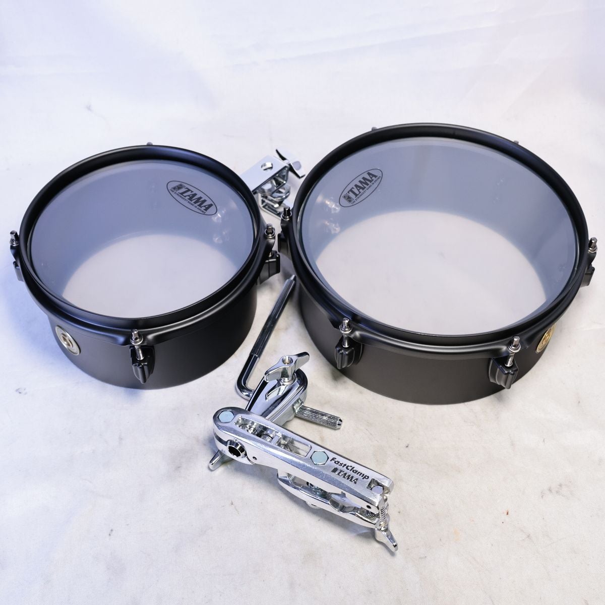 TAMAミニティンバレス　 ティンバレス TAMA / MT810STBK Black Steel MINI-TYMPS 8