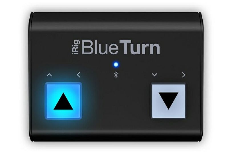 IK Multimedia / iRig BlueTurn Bluetooth対応ペダル・ボード | MIDI