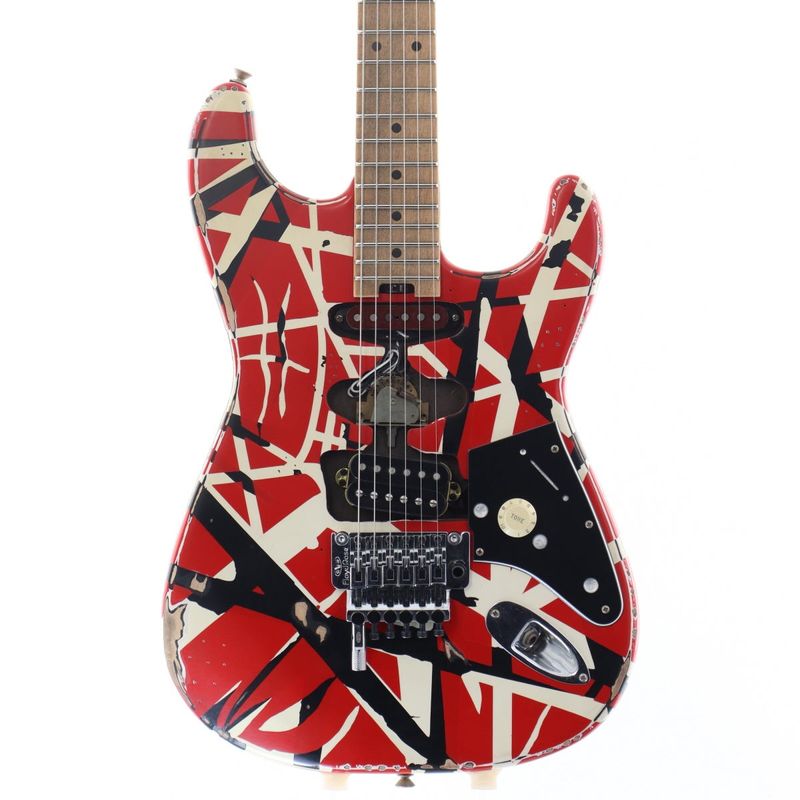 中古】EVH / Striped Series Frankenstein Frankie Red/White/Black