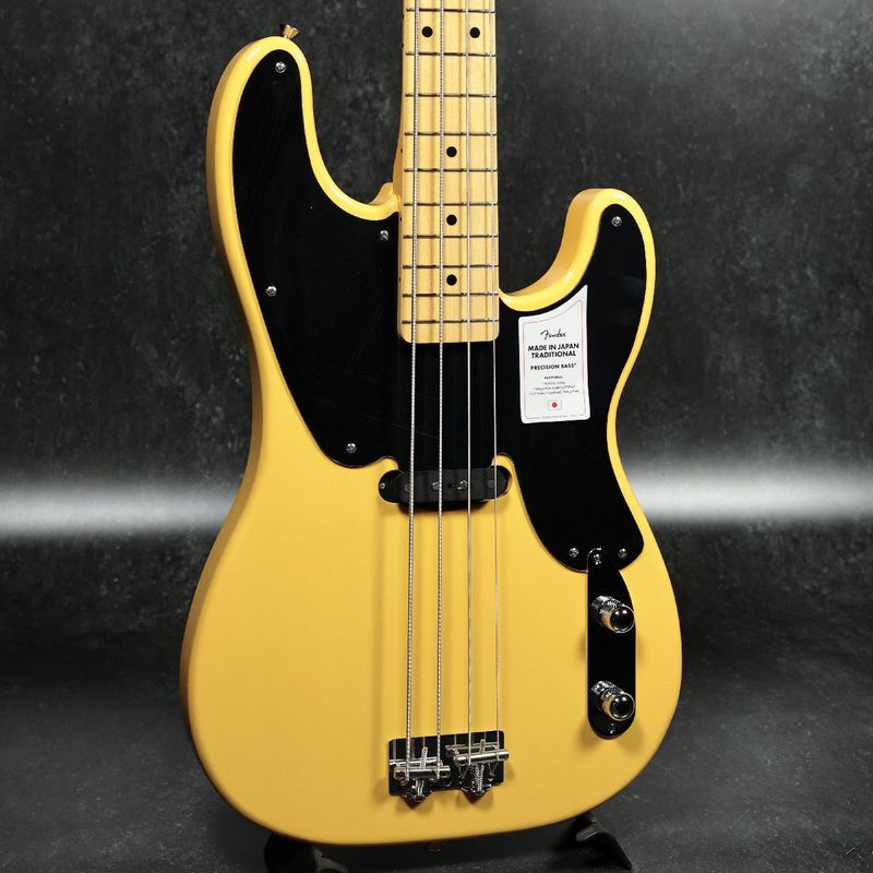 fenderエレキギター  ORIGINALContounBody Fender / Made in Japan Traditional Orignal 50s Precision Bass